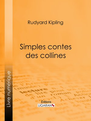 cover image of Simples contes des collines